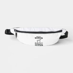 Dalmatian Glitter Funny Dog Hair Quote Design_1 Fanny Pack