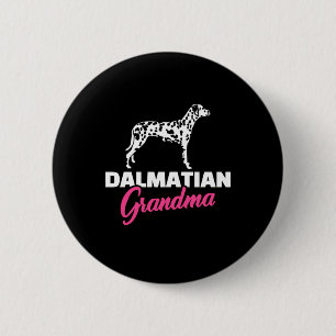 Dalmatian Grandma 2 Inch Round Button