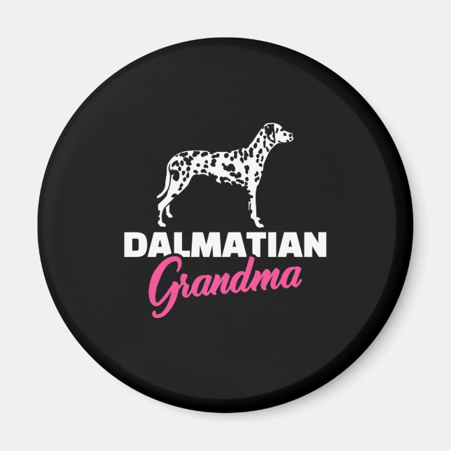Dalmatian Grandma Magnet (Front)