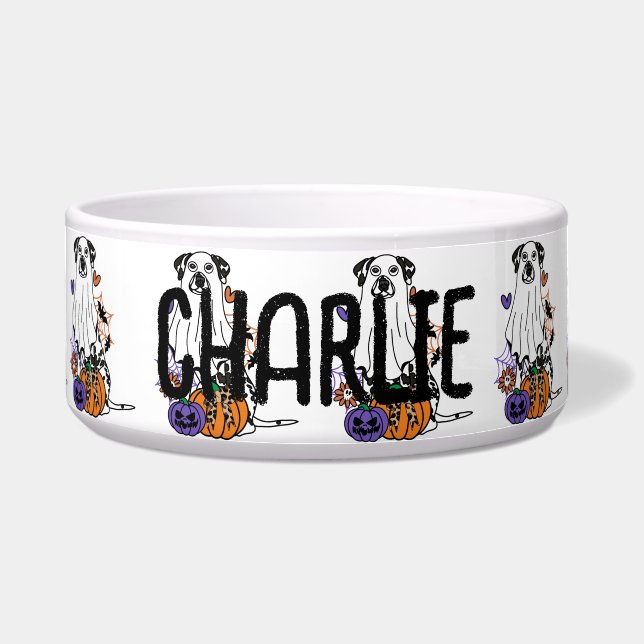 Dalmatian Halloween Ghost Dog (Front)