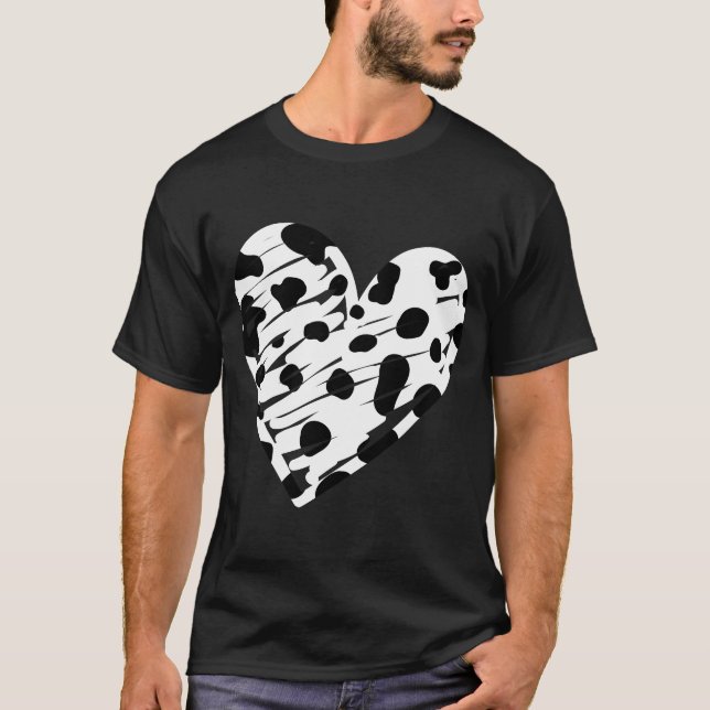 Dalmatian Heart T-Shirt (Front)