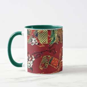 Dalmatian Holiday Print Mug