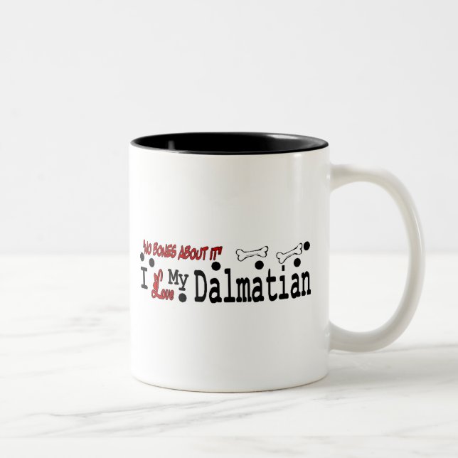Dalmatian (I Love) Mug (Right)