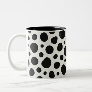 Dalmatian Inspired Design Two-Tone Coffee Mug