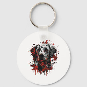 Dalmatian Keychain