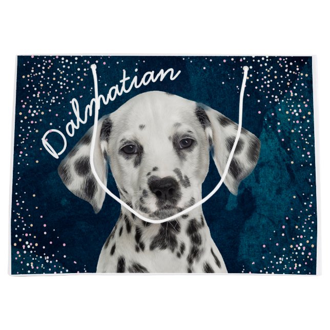 Dalmatian Large Gift Bag (Front)