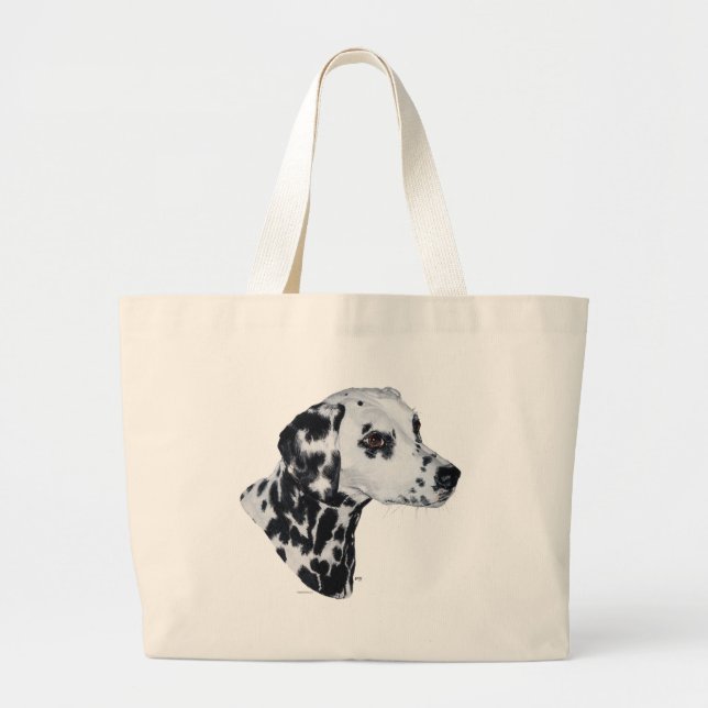Dalmatian Large Tote Bag (Front)