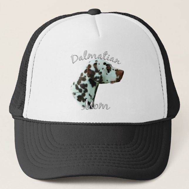 Dalmatian (liver) Mom 2 Trucker Hat (Front)