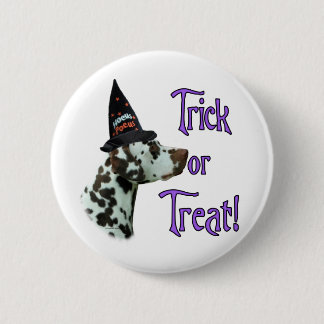 Dalmatian (liver) Trick 2 Inch Round Button