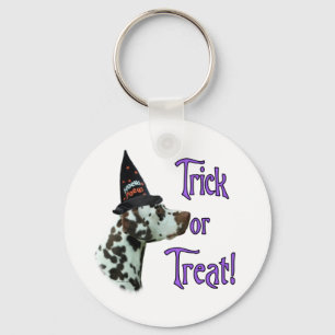 Dalmatian (liver) Trick Keychain