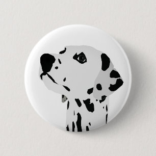 Dalmatian Love 2 Inch Round Button