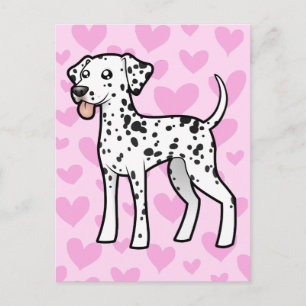 Dalmatian Love Postcard