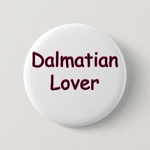 Dalmatian Lover 2 Inch Round Button