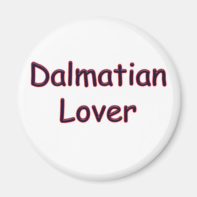 Dalmatian Lover Magnet (Front)