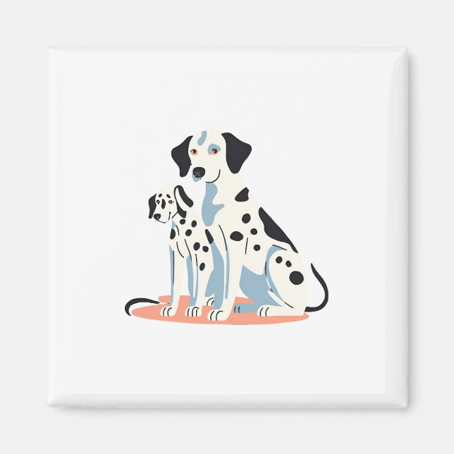 dalmatian magnet (Front)