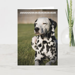 Dalmatian Meditation Card