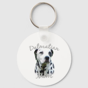 Dalmatian Mom 2 Keychain