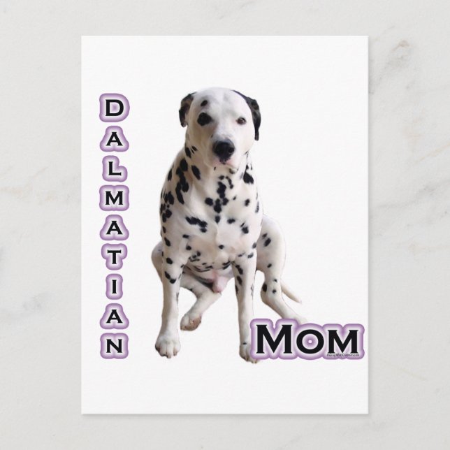 Dalmatian Mom 4 Postcard (Front)