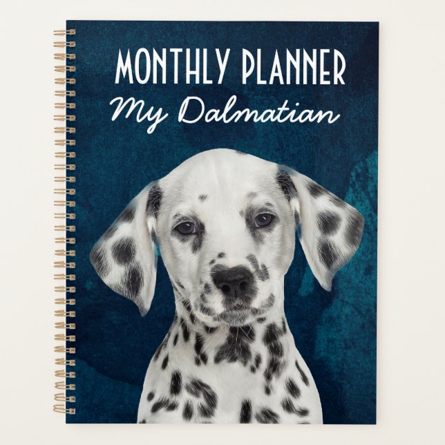 Dalmatian Monthly Planner (Front)