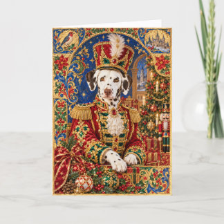 Dalmatian Nutcracker Card