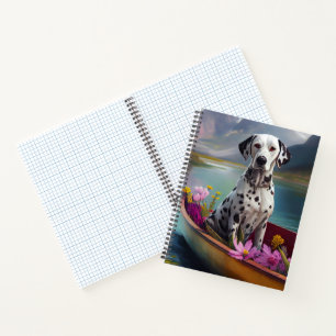 Dalmatian on a Paddle: A Scenic Adventure Notebook