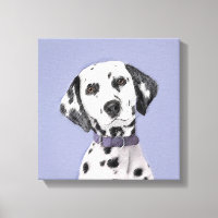 Dalmatian Painting - Cute Original Dog Art