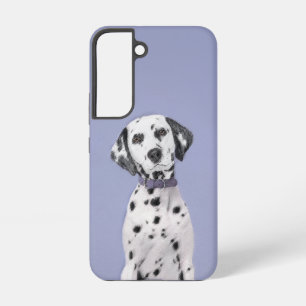 Dalmatian Painting - Cute Original Dog Art Samsung Galaxy Case