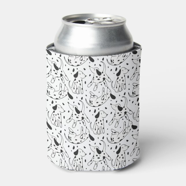 Dalmatian Pattern Can Cooler (Can Front)