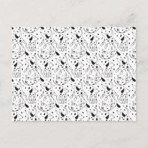 Dalmatian Pattern Postcard