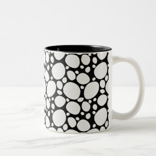 Dalmatian pattern Two-Tone coffee mug