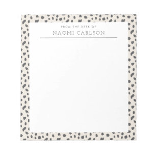 Dalmatian Persuasion Custom Notepad