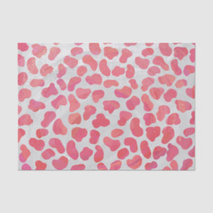 Dalmatian Pink and White Print Tissue Paper