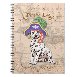 Dalmatian Pirate Notebook