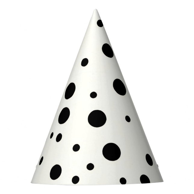 Dalmatian Polka Dot Party Hat (Front)