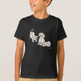 Dalmatian Puppies Kids T- Shirt