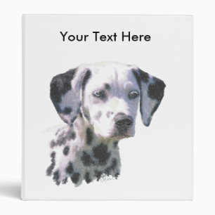 Dalmatian Puppy Binder