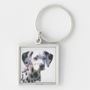 Dalmatian Puppy Keychain