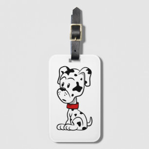 Dalmatian Puppy Luggage Tag