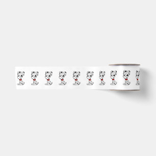 Dalmatian Puppy Satin Ribbon