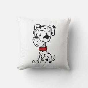 Dalmatian Puppy Throw Pillow