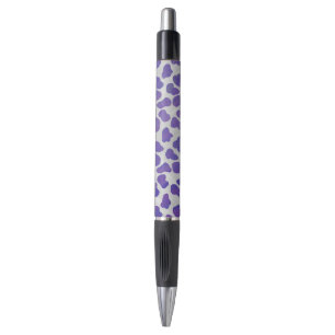 Dalmatian Purple and White Print Pen
