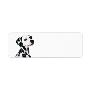 Dalmatian Return Address Label