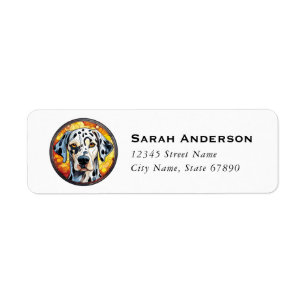 Dalmatian Return Address Labels