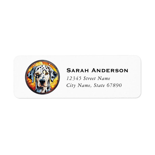 Dalmatian Return Address Labels (Front)