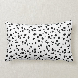 Dalmatian Spots, Dalmatian Print, Dalmatian Fur Lumbar Pillow