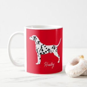 Dalmatian Spotted Dog Personalized Gift Coffee Mug