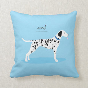 Dalmatian! Throw Pillow