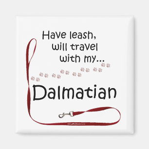 Dalmatian Travel Leash - Magnet