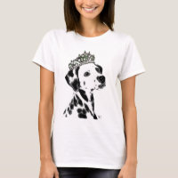 Dalmatian with Tiara 2