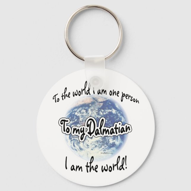 Dalmatian World 2 Keychain (Front)